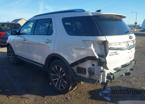 2017 Ford Explorer Platinum from USA, damaged, VIN 1FM5K8HT9HGE27639